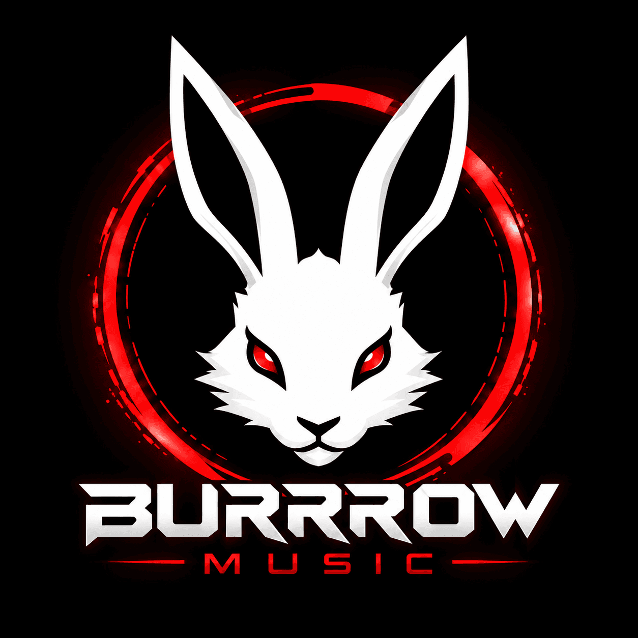 BURRROW MUSIC rabbit emblem above the BURRROW MUSIC wordmark.